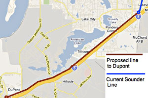 Map of possible Dupont extension