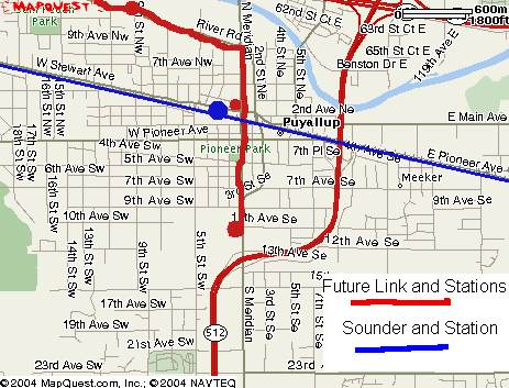Puyallup extension map