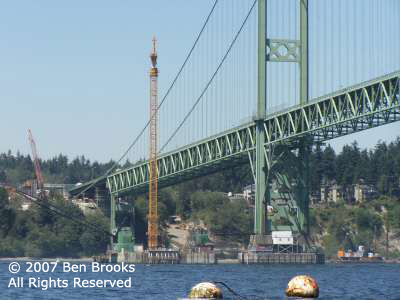 Image: New bridge towers